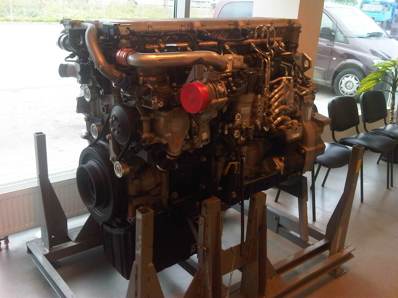 Mercedes actros mp4 engine #5