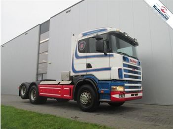 Tractor unit Scania R124.400 6X2 MANUEL FULL STEEL HYDRAULICS: picture 1