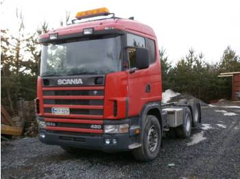 Tractor unit Scania R124-420 6x2: picture 1