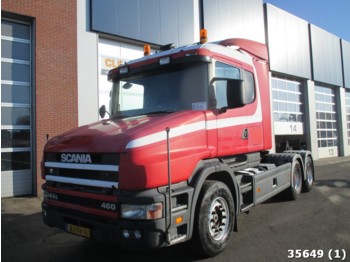 Tractor unit Scania T 144.460 V8 6x4 Euro 2 Retarder Steel Manual: picture 1