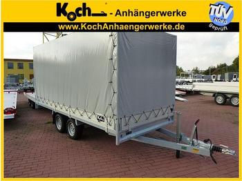 New Car trailer Anssems PSX 3000 178x405cm 3,0t mit Hochplane 180cm: picture 1