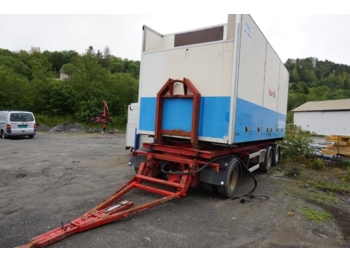 Closed box trailer Engen krokhenger: picture 1