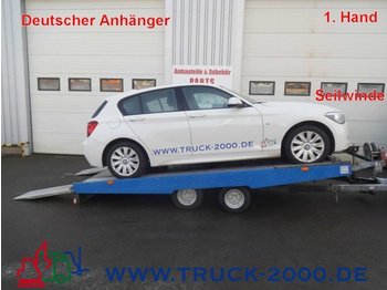 Autotransporter trailer Humbaur 3t. Tandem PKW Anhänger*Kippbar*Seilwinde*1.Hand: picture 1
