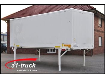 Container transporter/ Swap body trailer Krone WB 7,45 Koffer, neue Telebeine 960 - 1320: picture 1