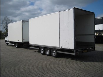 Closed box trailer Kuiphuis K12 ICM IVECO 50C18 2009: picture 1