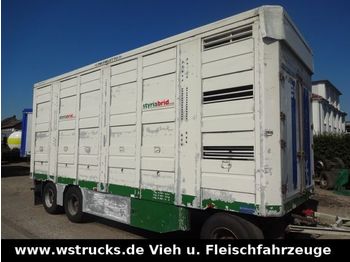Livestock trailer Michieletto 3 Stock , Hubdach , Vollalu: picture 1