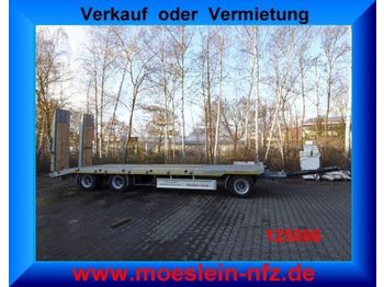 Low loader trailer Möslein 3 Achs Tiefladeranhänger  gerader Ladefläche: picture 1