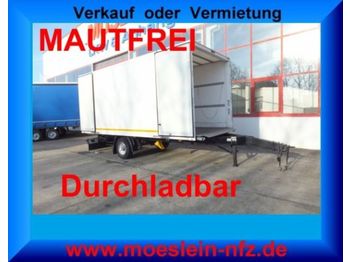 Closed box trailer Möslein 4,5 t Kofferanhänger zum Durchladen: picture 1