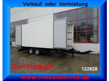 Closed box trailer Möslein Tandem  Koffer  Anhänger, Durchladbar: picture 1