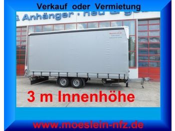 Curtainsider trailer Möslein Tandem  Schiebeplanenanhänger, 3 m Innenhöhe: picture 1