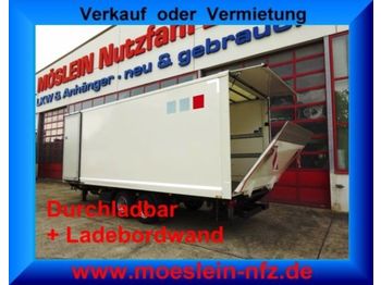 Closed box trailer Möslein Tandemkoffer Durchladbar mit LBW: picture 1