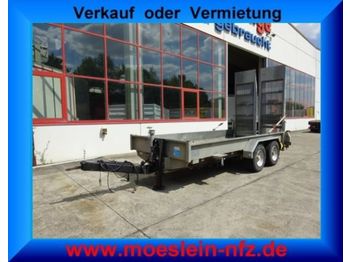 Low loader trailer for transportation of heavy machinery Möslein Tandemtieflader, Breiten Rampen: picture 1