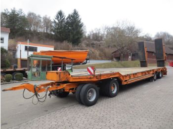 Low loader trailer Müller-Mitteltal T40 hydr.Rampen 2+2m,TÜV 07-2017,guter Boden!!!: picture 1