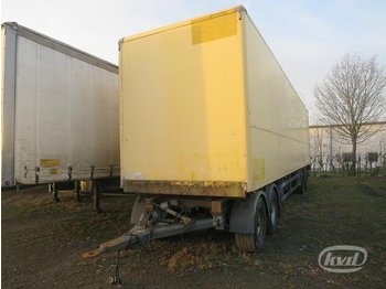 Closed box trailer Spier AGL 490 (export only) 4-axlar Box: picture 1