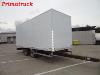 Closed box trailer Svan CHTP18, Achsen SAF, 18t. Koffer: picture 1