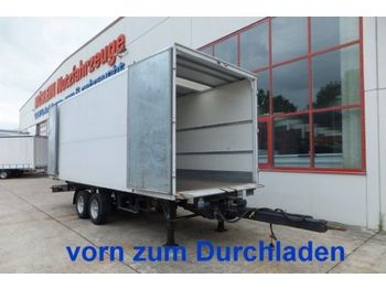 Closed box trailer Tandemkofferanhänger, Durchladbar: picture 1