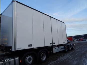 Closed box trailer VAK V-Slider 3-akselinen Kokosivuaukeava kori: picture 1