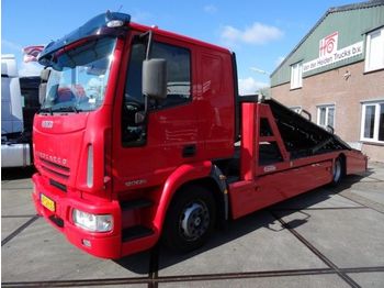 Autotransporter truck Iveco EUROCARGO 120E24/AUTOBERGING/GROENEWOLD