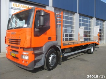 Autotransporter truck Iveco Stralis AD190S31 Euro 5 met Nieuwe oprijlaadbak