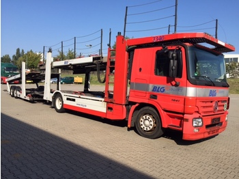 Autotransporter truck MERCEDES BENZ DB 1841 Actros + Kässbohrer