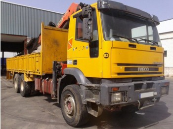 Dropside/ Flatbed truck CAMION GRUA IVECO 310 6X4 PALFINGER 29002 2004: picture 1