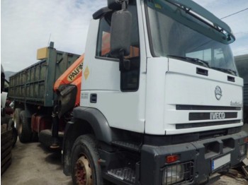Dropside/ Flatbed truck CAMION GRUA IVECO 350 6X4 2003: picture 1