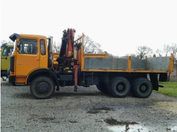 Dropside/ Flatbed truck CAMION GRUA MAN 32331 6X6 PALFINGER 17000 1989: picture 1