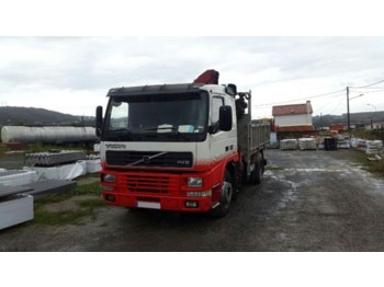 Dropside/ Flatbed truck CAMION GRUA VOLVO 420 4X2 FASSI 2001: picture 1