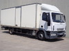 Closed box truck IVECO EUROCARGO 120E18