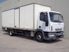 Closed box truck IVECO EUROCARGO 140E18