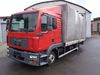 Curtainsider truck MAN 8.180TGL