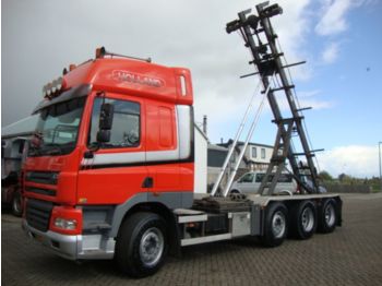 Container transporter/ Swap body truck DAF 85 430PK 8X2: picture 1