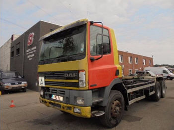Container transporter/ Swap body truck DAF 85 CF 380: picture 1