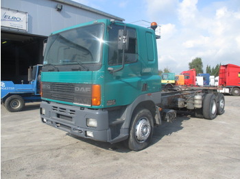 Cab chassis truck DAF 85 CF 380 (6X2 / EURO 2): picture 1
