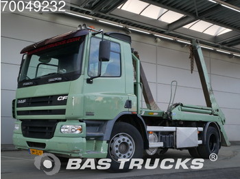 Skip loader truck DAF CF75.310 4X2 Manual Euro 3 NL-Truck: picture 1