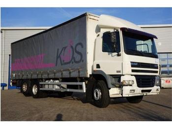 Curtainsider truck DAF CF85-340 6x2 10-WHEELS !: picture 1