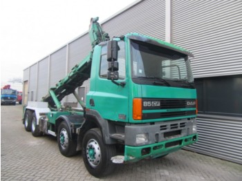Container transporter/ Swap body truck DAF CF 85 380 8x4 HOOKLIFT: picture 1