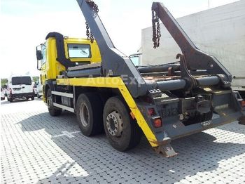 Skip loader truck DAF CF 85.410T, 26t, Hyvalift Absetzkipper, Euro 5: picture 1