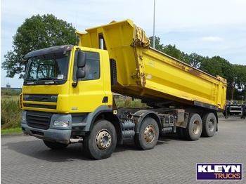 Tipper DAF CF 85.410 8X4 FULL STEEL: picture 1