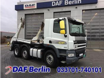 Skip loader truck DAF CF FAG  85.410 Absetzkipper, man. Getriebe: picture 1