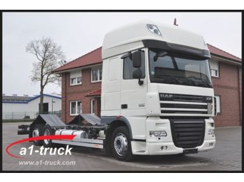 Container transporter/ Swap body truck DAF XF105.460 SSC, Jumbo Multiwechsler, Intarder, 86: picture 1