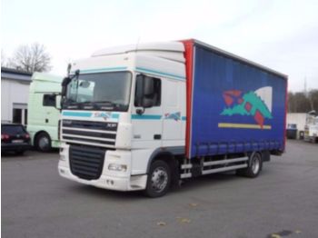 Curtainsider truck DAF XF 105.410 Space Cab Pritsche-Plane: picture 1