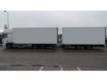 Refrigerator truck DAF XF 105.460 6X2 FRIGO COMBI WITH H.T.F. TRAILER: picture 1