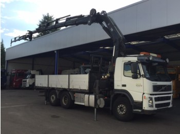 Dropside truck Volvo FM 9 - 300 / 33 t/m Hiab + Jib / Manuel