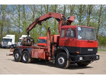 Hook lift truck IVECO FASSI 180-26 HOOKLIFT, CRANE: picture 1