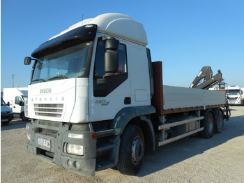 Dropside/ Flatbed truck IVECO STRALIS 450 AT260S45Y: picture 1