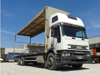 Curtainsider truck IVECO eurotech 190E30: picture 1