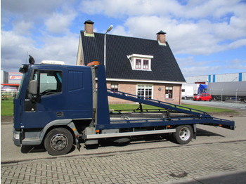 Autotransporter truck Iveco 80-E17 / Doornwaard autotransporter: picture 1