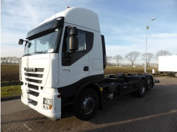 Container transporter/ Swap body truck Iveco AS260S42 STRALIS 6X2 E5 LBW: picture 1