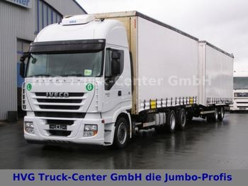 Container transporter/ Swap body truck Iveco  AS260S45Y/FS CM Jumbo-BDF EEV   VOLLAUSSTATTUNG: picture 1